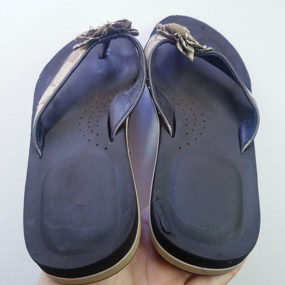 Coach | Jillian Flower Thong Sandals, size 10‎ - Picture 2 of 8